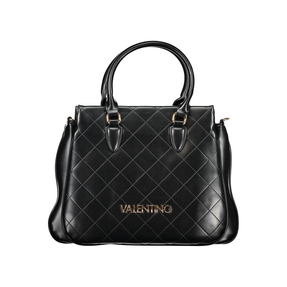 Nero Polyurethane Women Handbag