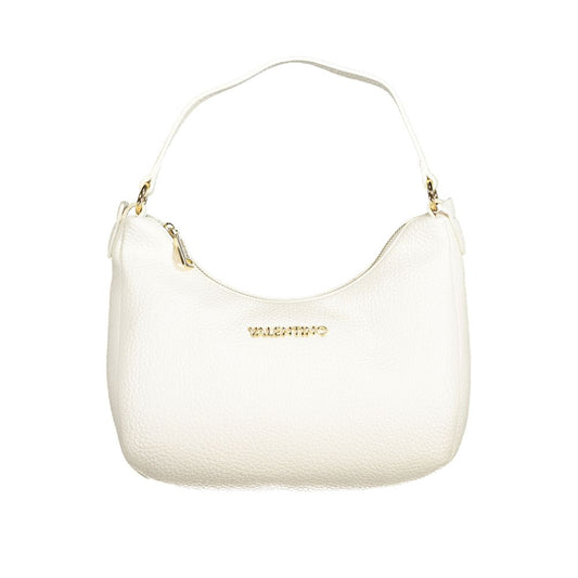 White Polyethylene Women Handbag