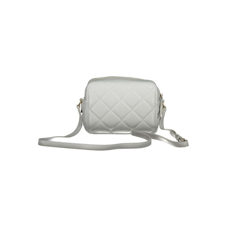 Grigio Polyurethane Women Shoulder Bag