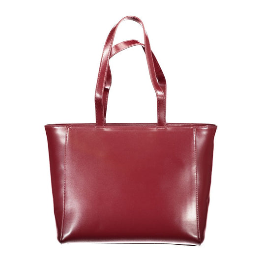 Rosso Polyurethane Women Shoulder Bag