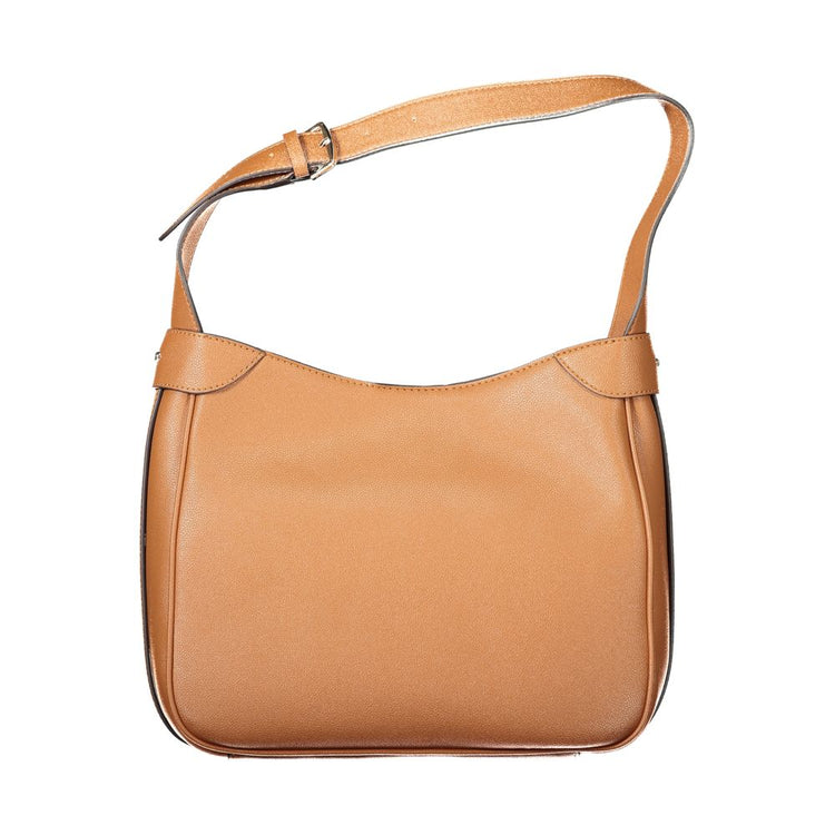 Marrone Poliuretano Women Handbag
