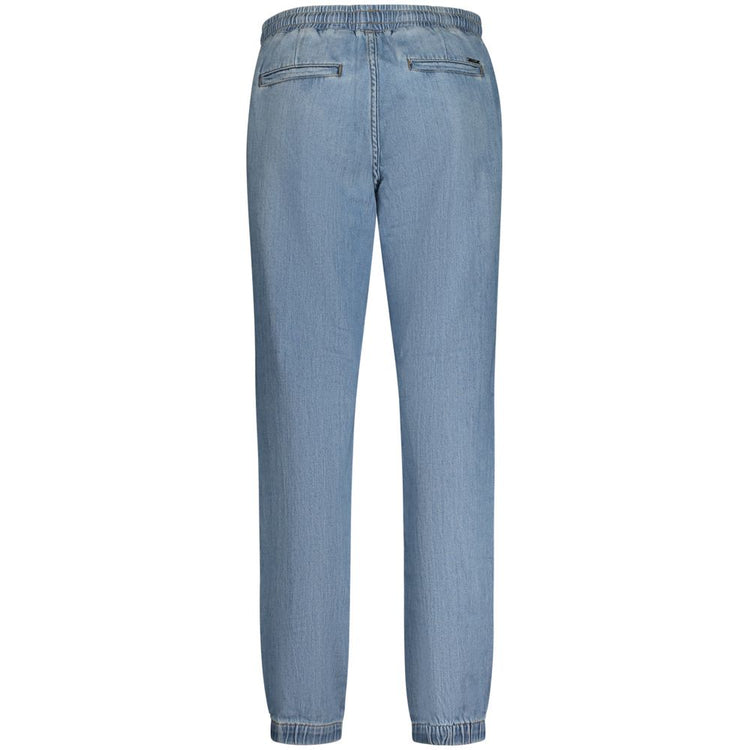 Azzurro Cotton Women Jeans