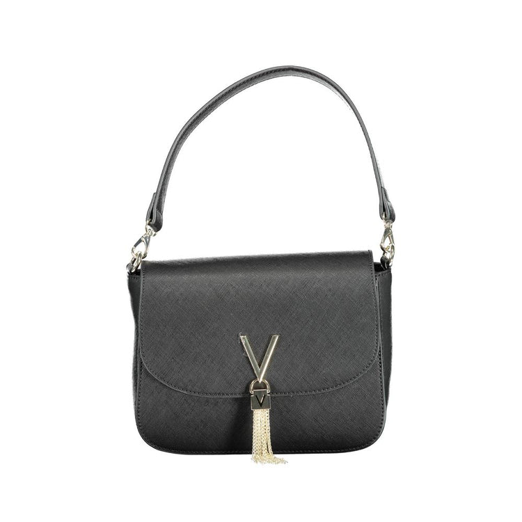 Nero Polyurethane Women Handbag