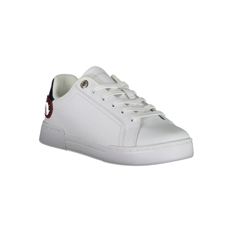 Bianco Polyurethane Women Sneaker