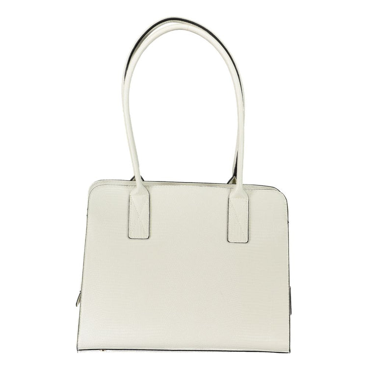 Bianco Poliuretano Women Handbag