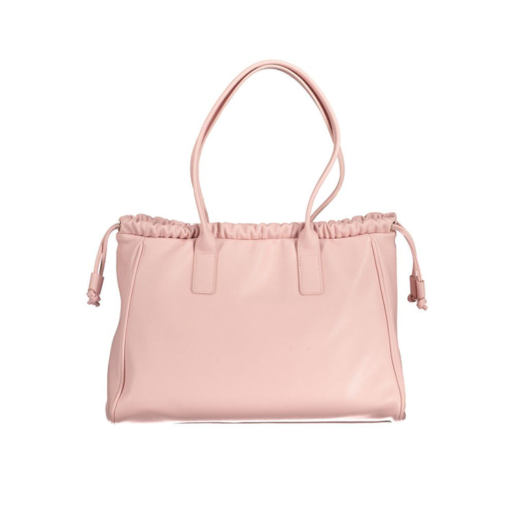 Rosa Polyurethane Women Handbag