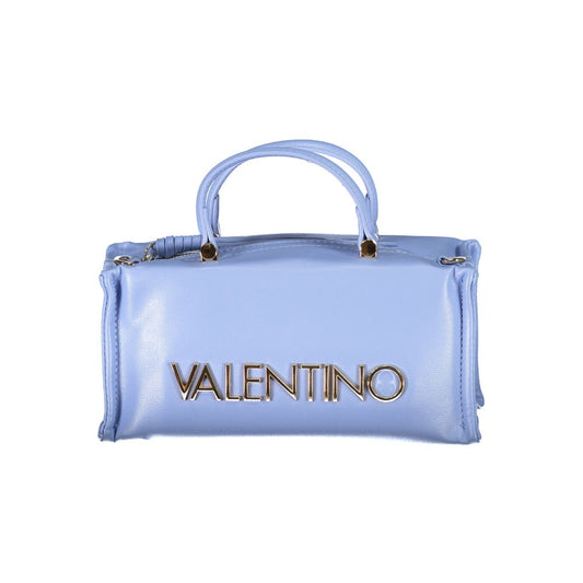 Azzurro Polyurethane Women Handbag