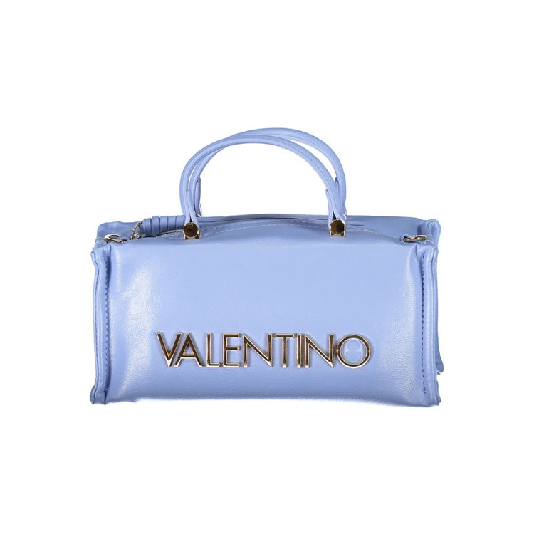 Azzurro Polyurethane Women Handbag