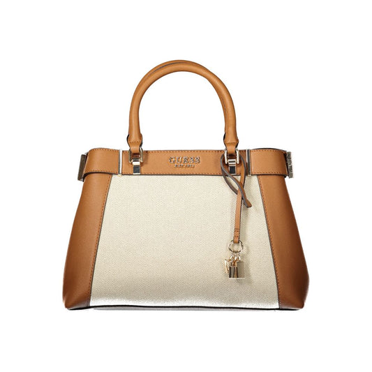 Marrone Cotton Women Handbag