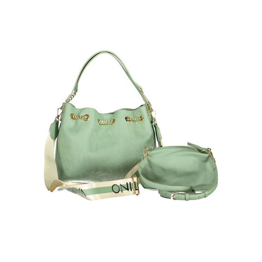 Verde Poliuretano Women Handbag