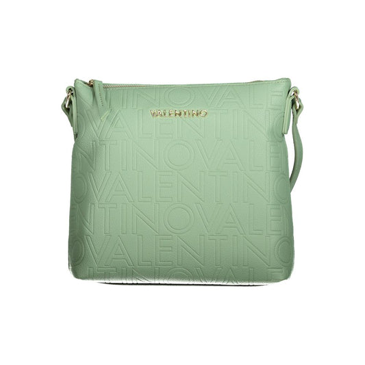 Green Polyethylene Women Handbag