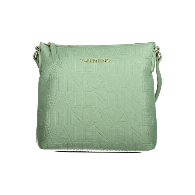 Green Polyethylene Women Handbag