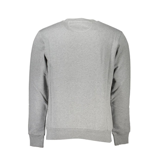 Grigio Cotton Men Sweatshirt