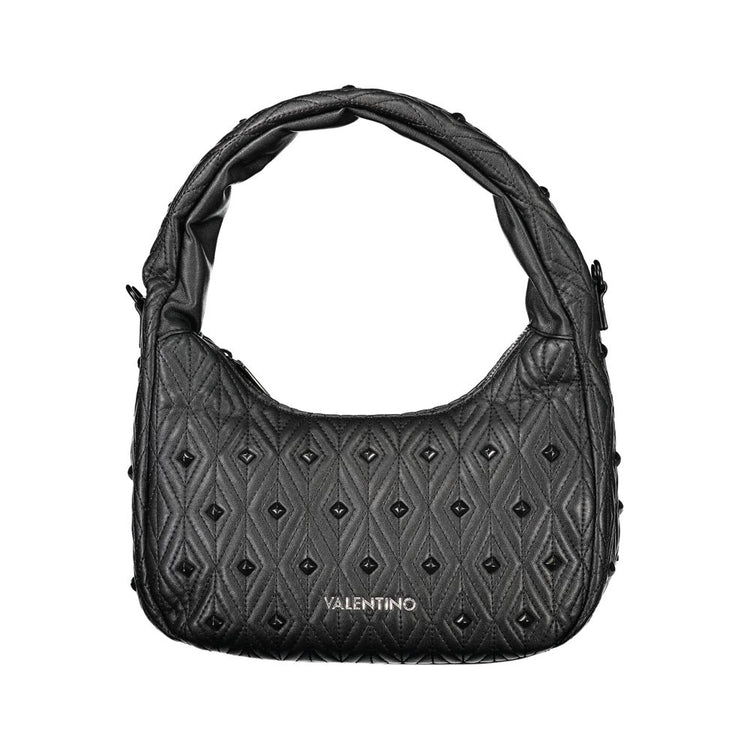 Nero Polyurethane Women Shoulder Bag