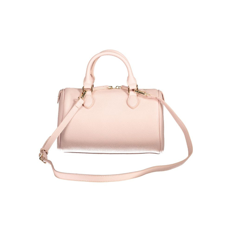 Rosa Poliuretano Woman Handbag