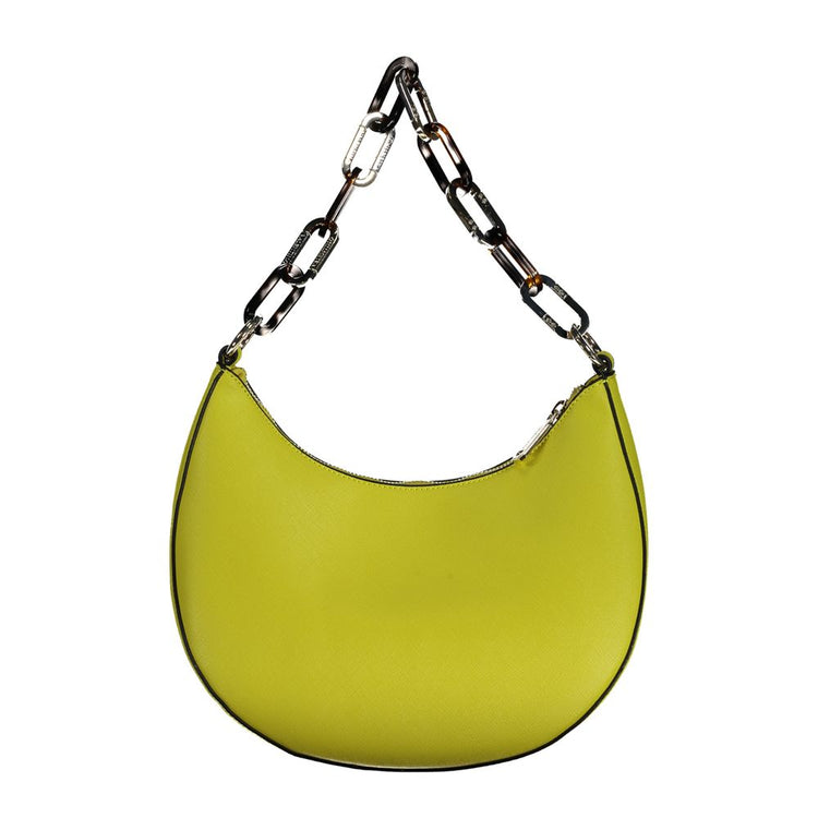 Giallo Polyurethane Women Handbag