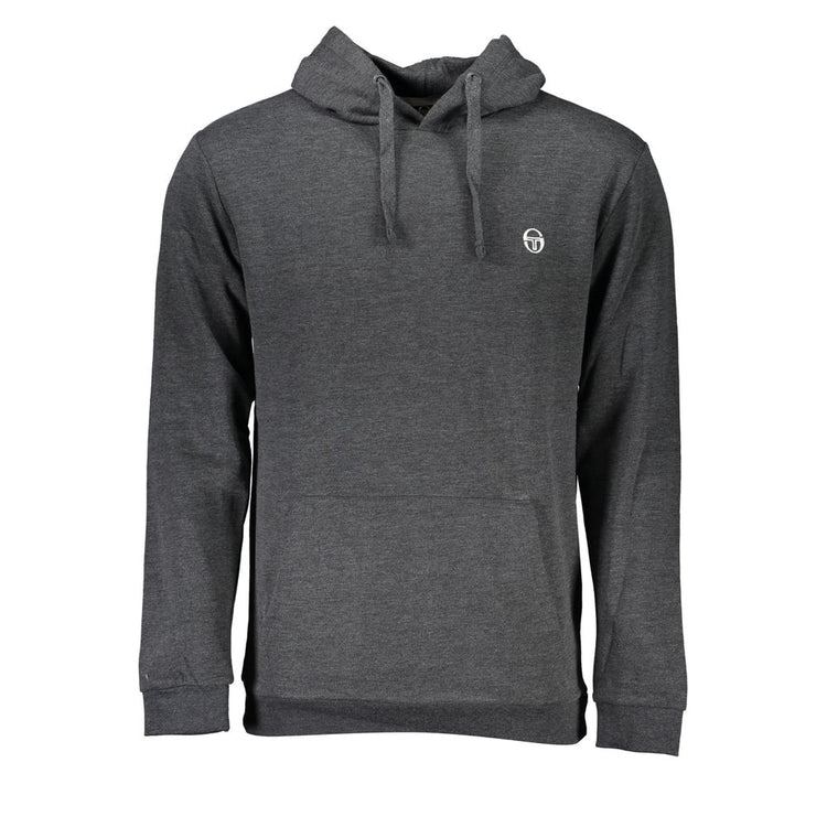 Grigio Cotton Men Sweatshirt