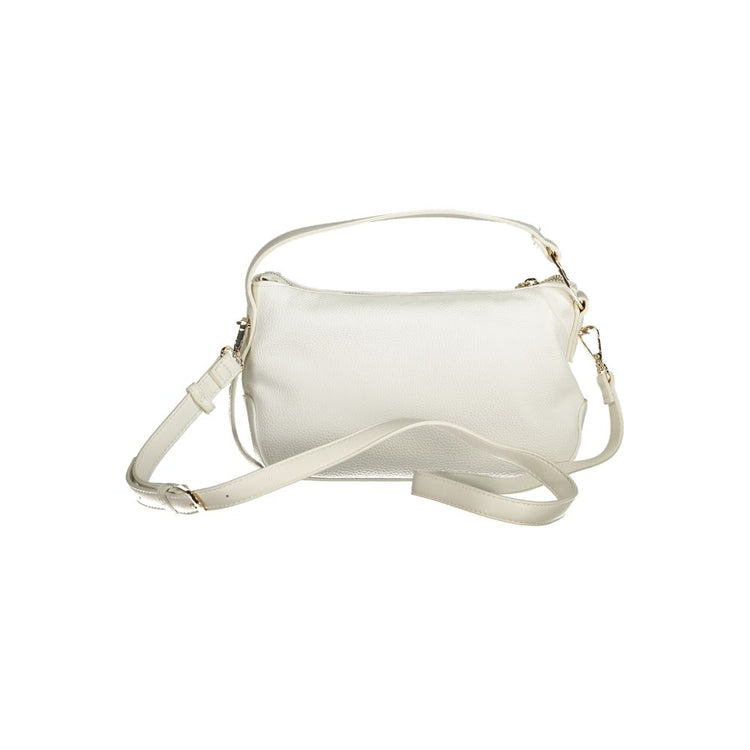White Polyethylene Women Handbag