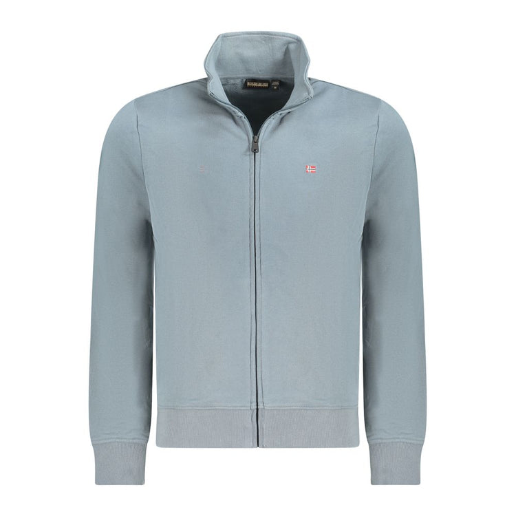 Grigio Cotton Men Sweatshirt