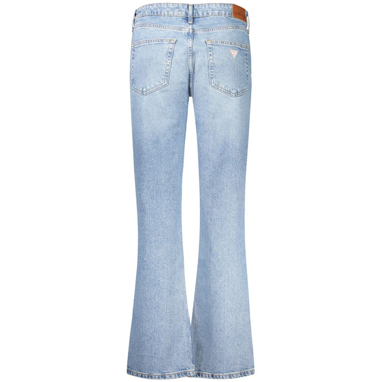 Azzurro Cotton Women's Jeans