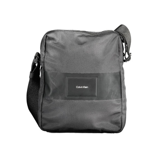 Nero Polyester Mens Shoulder Bag