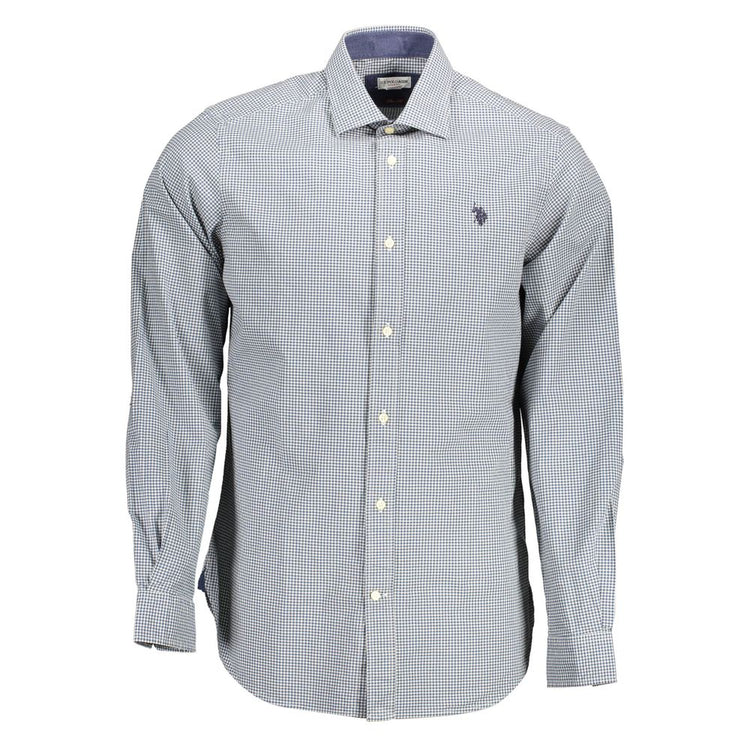 Azzurro Cotton Mens Shirt