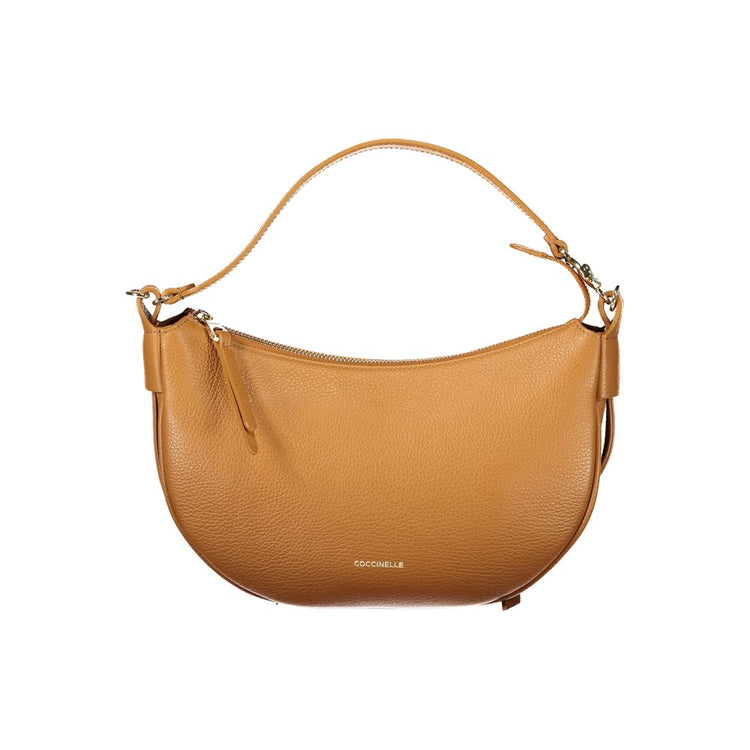Marrone Leather Women Handbag
