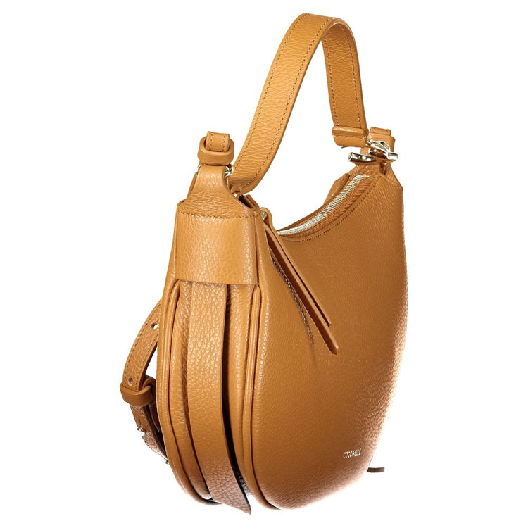 Marrone Leather Women Handbag