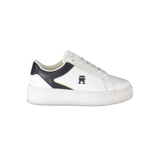Bianco Polyurethane Women Sneaker