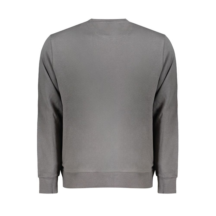 Grigio Cotton Men Sweatshirt