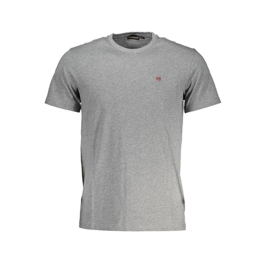Grigio Cotton Men T-Shirt