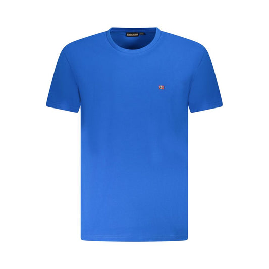 Azzurro Cotton Men T-Shirt
