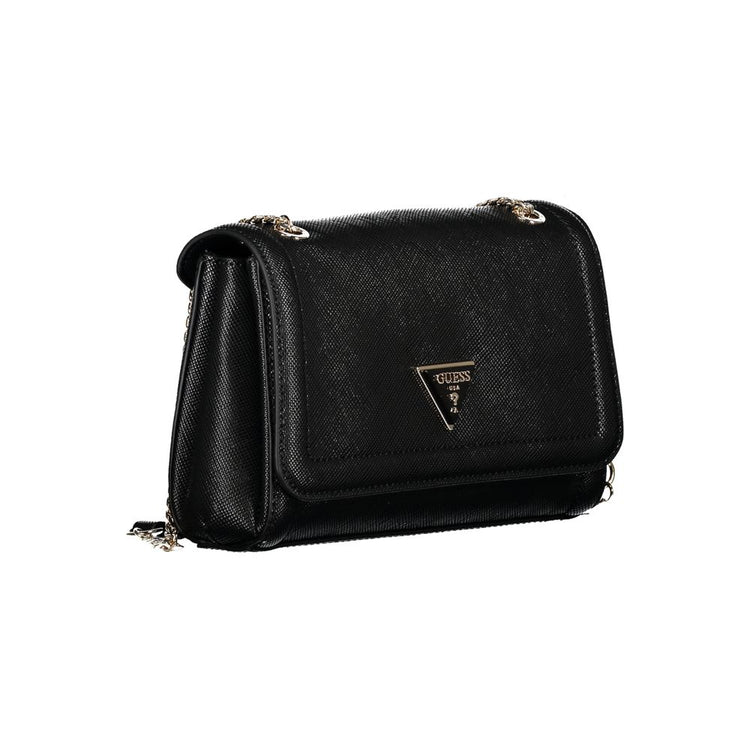 Nero Poliuretano Womens Handbag