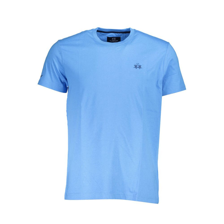 Azzurro Cotton Men T-Shirt