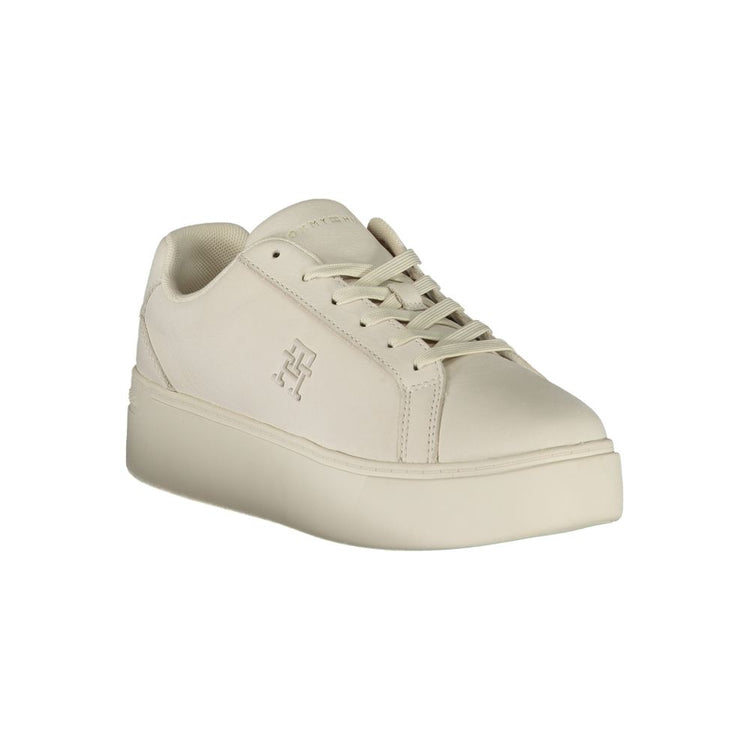 Bianco Leather Women Sneaker