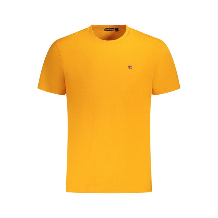 Arancione Cotton Men T-Shirt