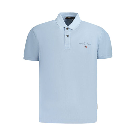 Azzurro Cotton Men Polo