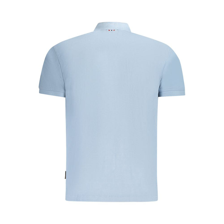 Azzurro Cotton Men Polo