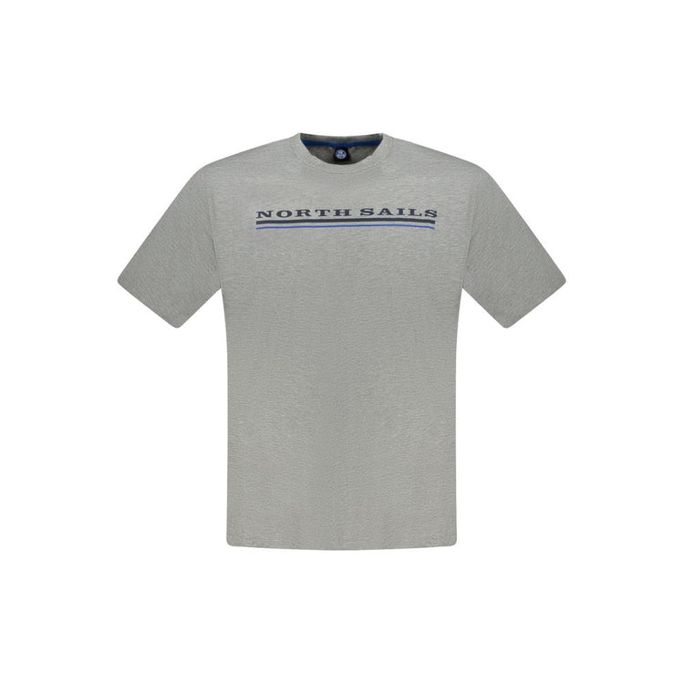 Grigio Cotton Men T-Shirt