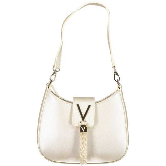 Silver Polyethylene Women Handbag