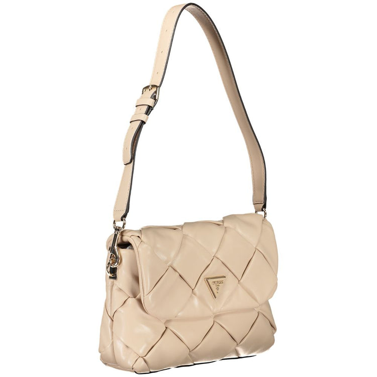 Rosa Poliuretano Women Backpack