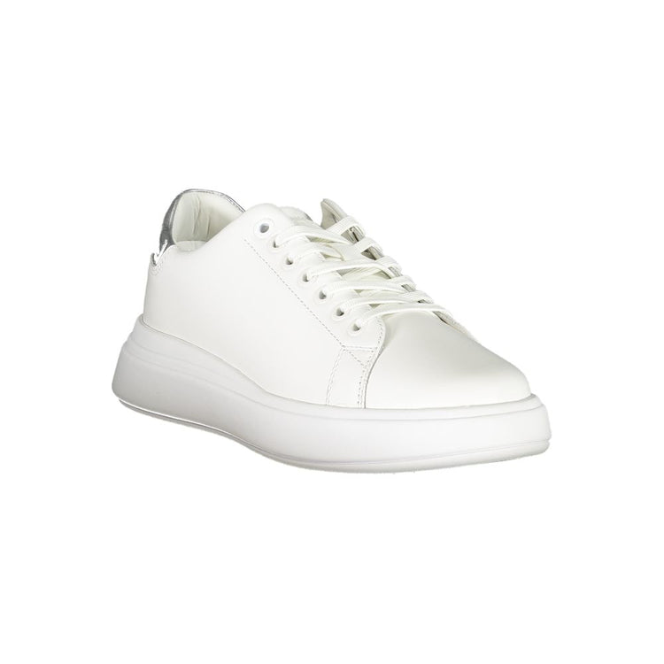 Bianco Leather Women Sneaker