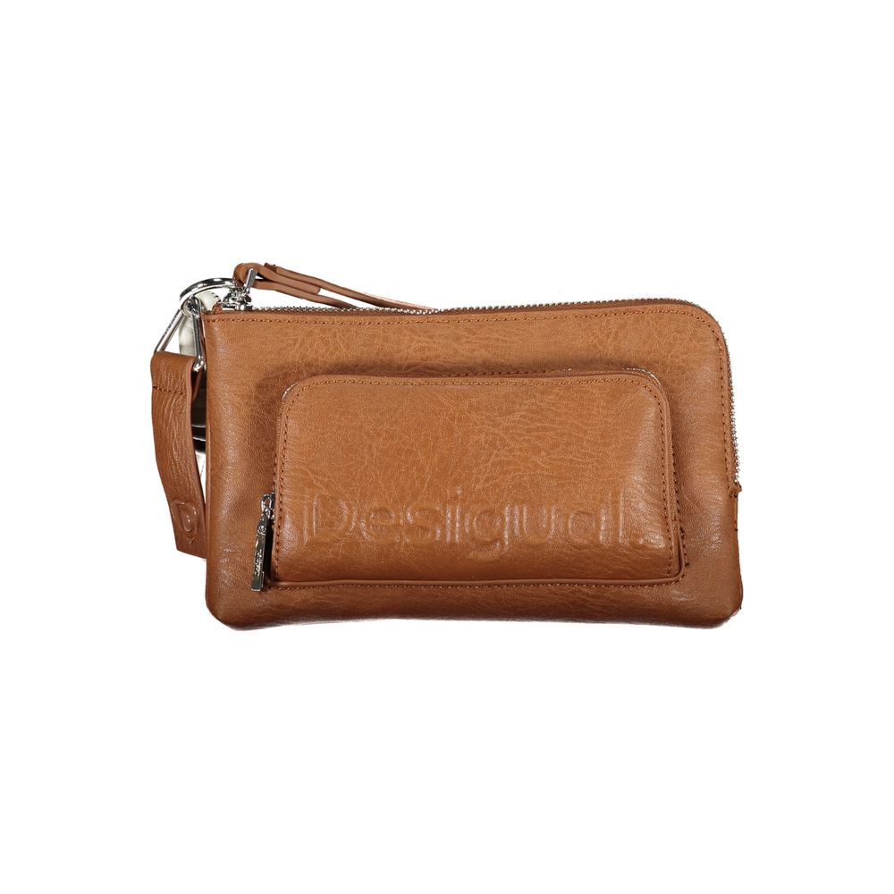 Marrone Poliuretano Women Shoulder Bag