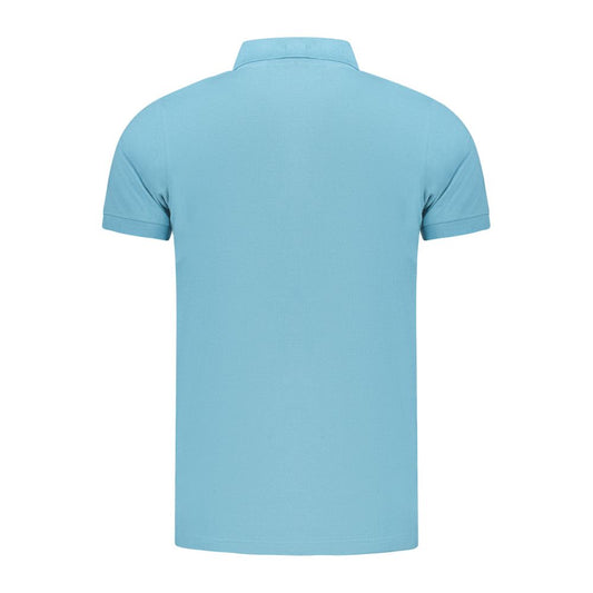 Azzurro Cotton Mens Polo