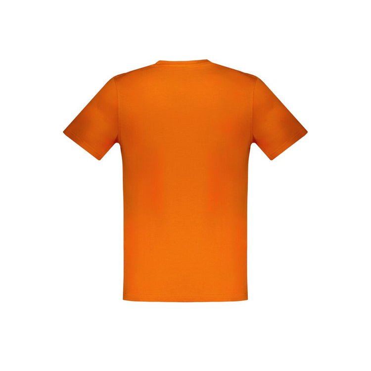 Arancione Cotton Men T-Shirt
