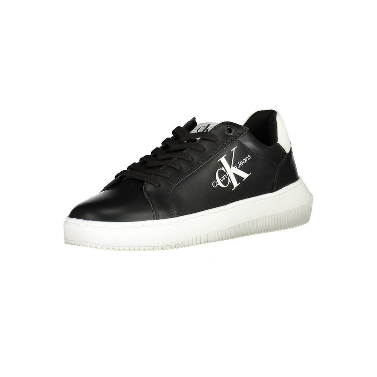 Nero Leather Men Sneaker