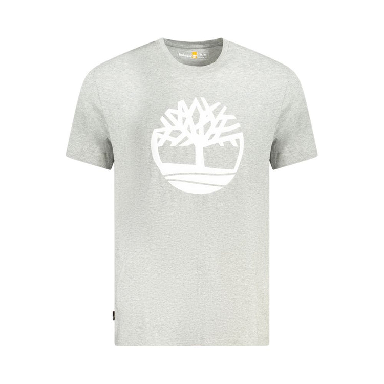 Grigio Cotton Men T-Shirt