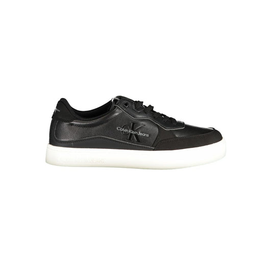 Nero Polyurethane Men Sneaker
