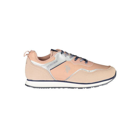 Rosa Poliuretano Donna Sneaker
