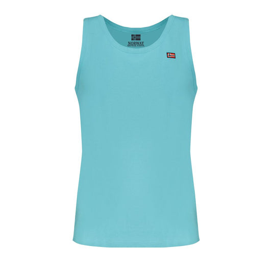 Azzurro Cotton Men's Tank Top